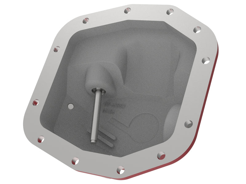 aFe Pro Series Front Differential Cover Red 2018+ Jeep Wrangler - 46-71010R