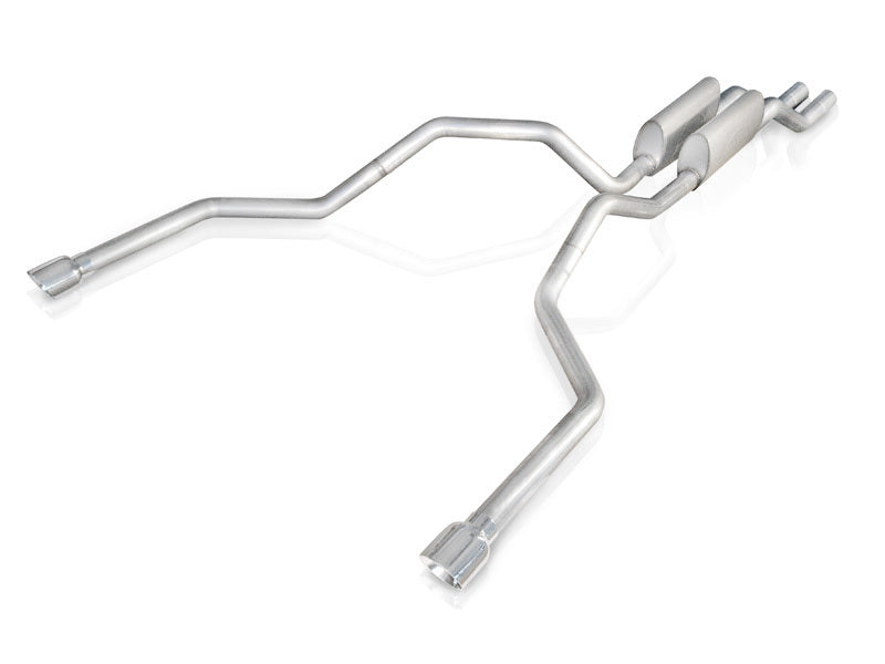 Stainless Works 2004-08 F150 5.4L Exhaust 2-1/2in Chambered Mufflers Under - 08F150TDUB