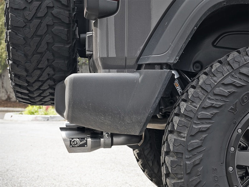 Rebel Series 2.5in 304 SS Cat-Back Exhaust w/ Polished Tips - 49-38066-P