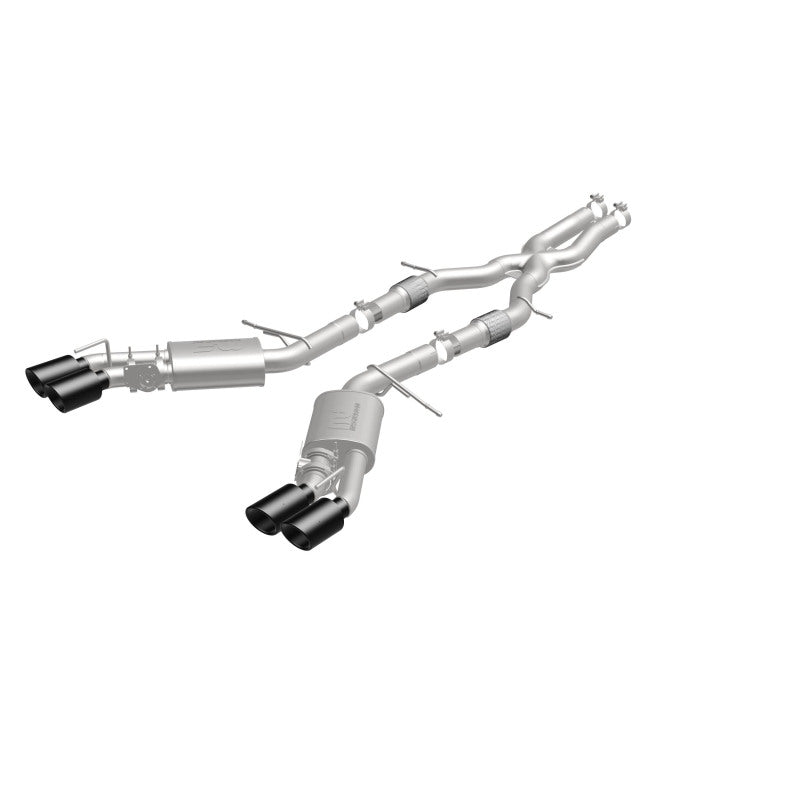 MagnaFlow SYS Cat-Back 2015-2017 Cadillac CTS-V 6.2L Quad 4in Carbon - 19011