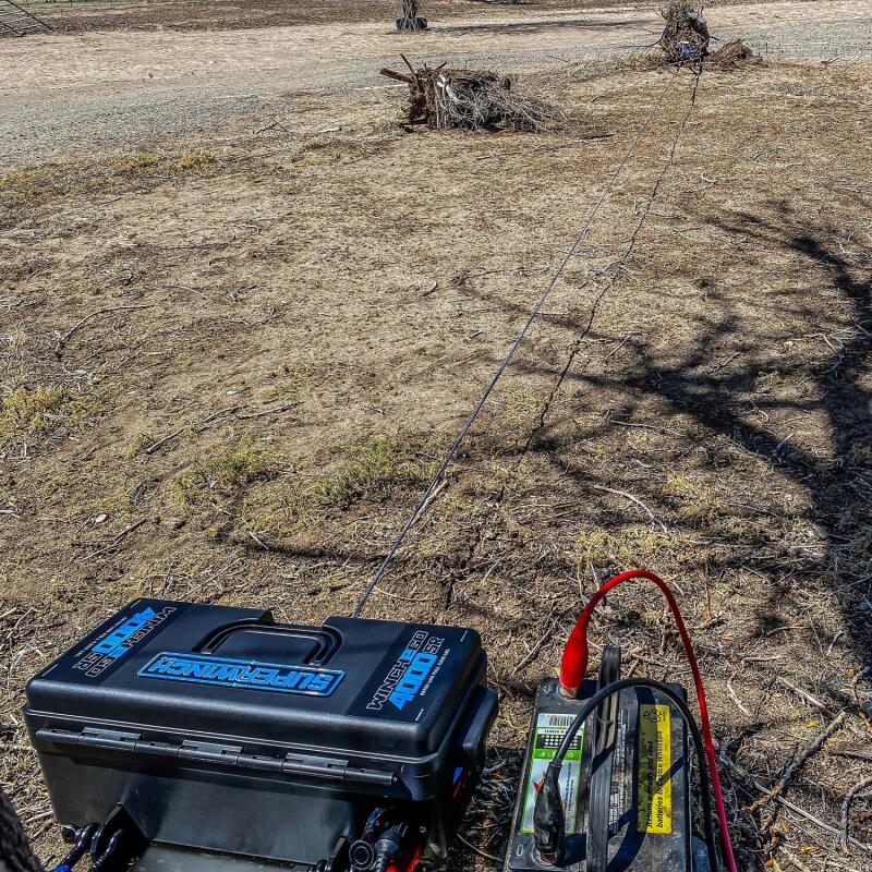 Superwinch 4000 LBS 12V DC 3/16in x 50ft Synthetic Rope - 1140232