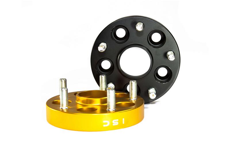 ISC Suspension 5x100 to 5x114 25mm Wheel Adapters Black - - WA25B