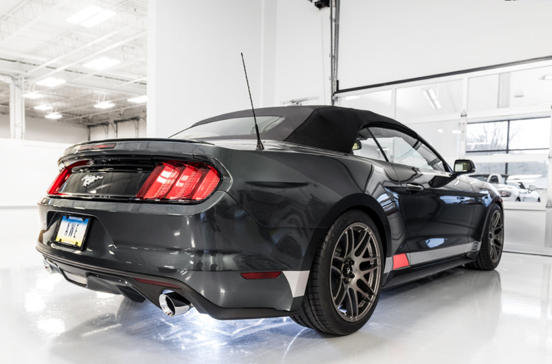AWE Tuning S550 Mustang EcoBoost Axle-back Exhaust - Touring Edition - 3015-32086