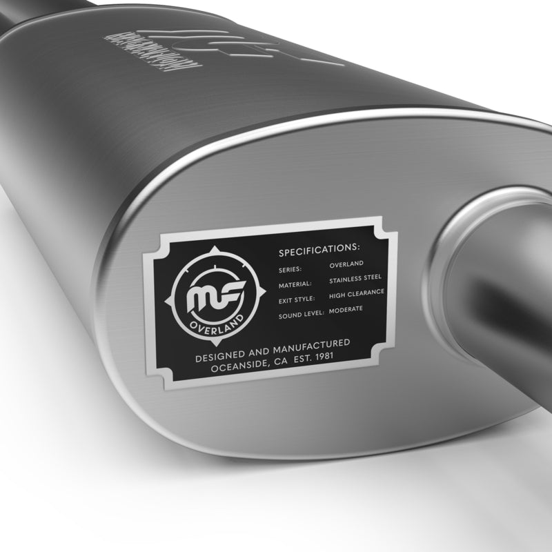MagnaFlow 18-23 Subaru Crosstrek Overland Series Cat-Back Performance Exhaust System - 19676