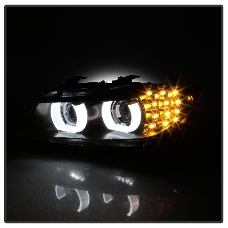 Spyder 09-12 BMW E90 3-Series 4DR Projector Headlights Halogen - - 5086488