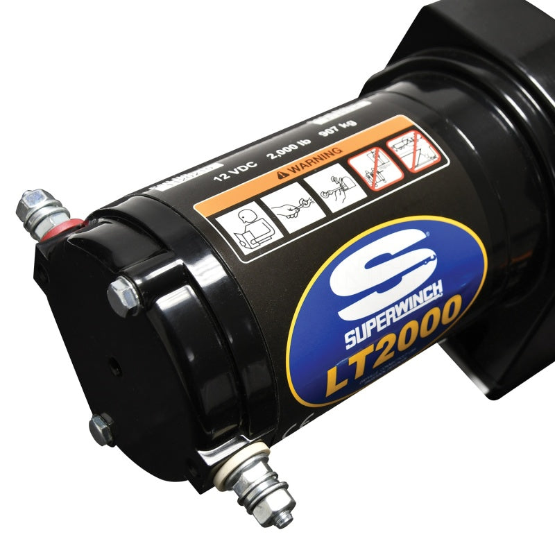 Superwinch 2000 LBS 12V DC 5/32in x 49ft Steel Rope - 1120210