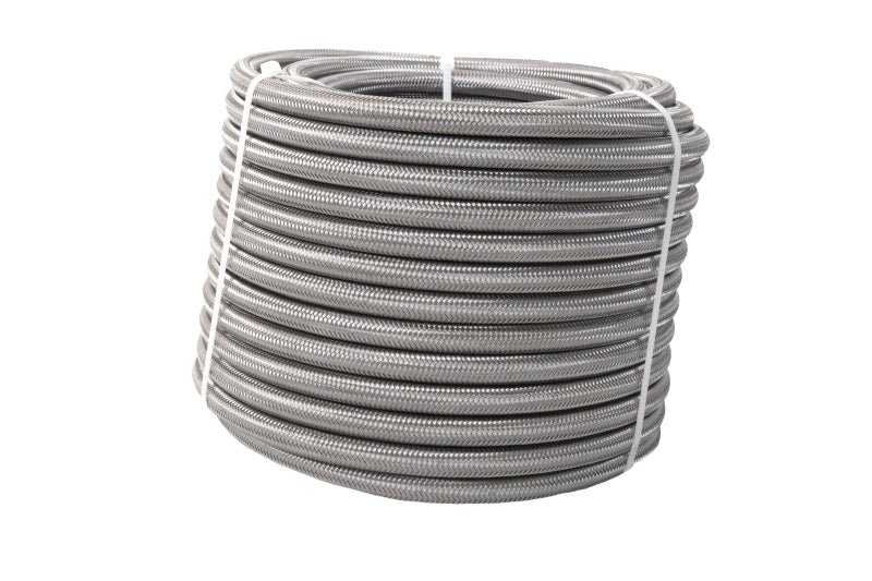Aeromotive PTFE SS Braided Fuel Hose - AN-08 x 8ft - 15305