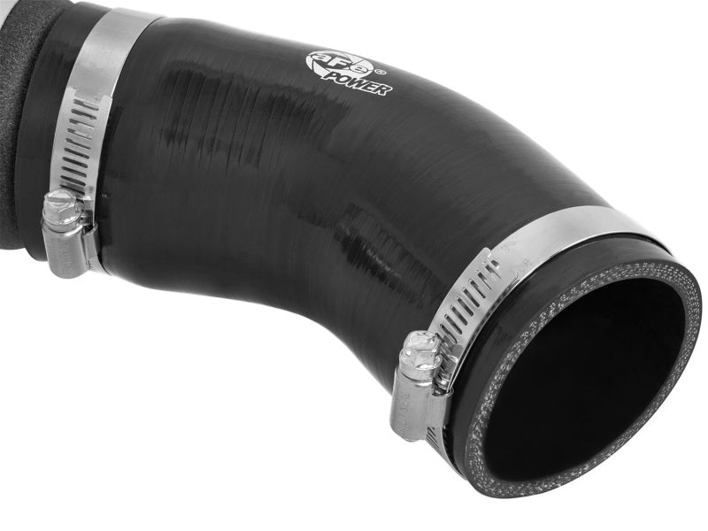 aFe BladeRunner 3in Black Intercooler Tube Cold Side w/ Couplings - 46-20159-B