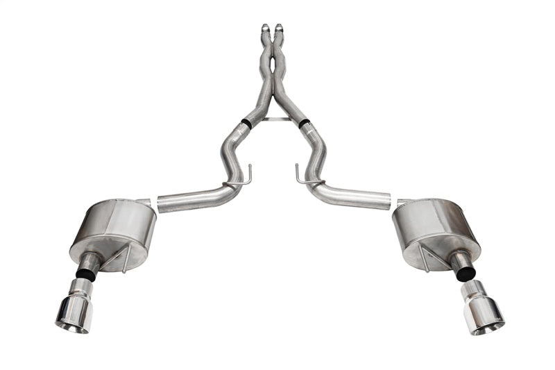 Corsa 24+ Ford Mustang GT Xtreme Cat-Back Exhaust Sys. 3.0in - 21250