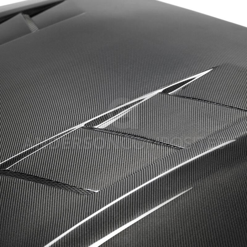 Anderson Composites 2018 Ford Mustang GT Type-SA Style Heat Extractor - AC-HD18FDMU-SA-DS