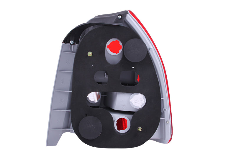 ANZO 1996-2000 Honda Civic Taillights Red/Smoke - 221193