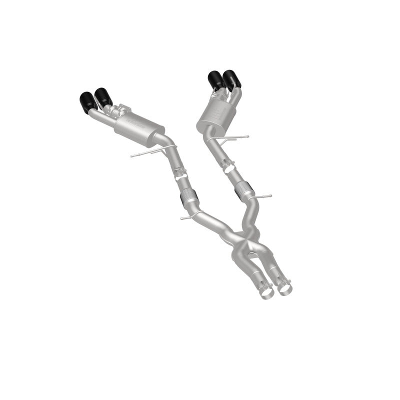 MagnaFlow SYS Cat-Back 2015-2017 Cadillac CTS-V 6.2L Quad 4in Carbon - 19011