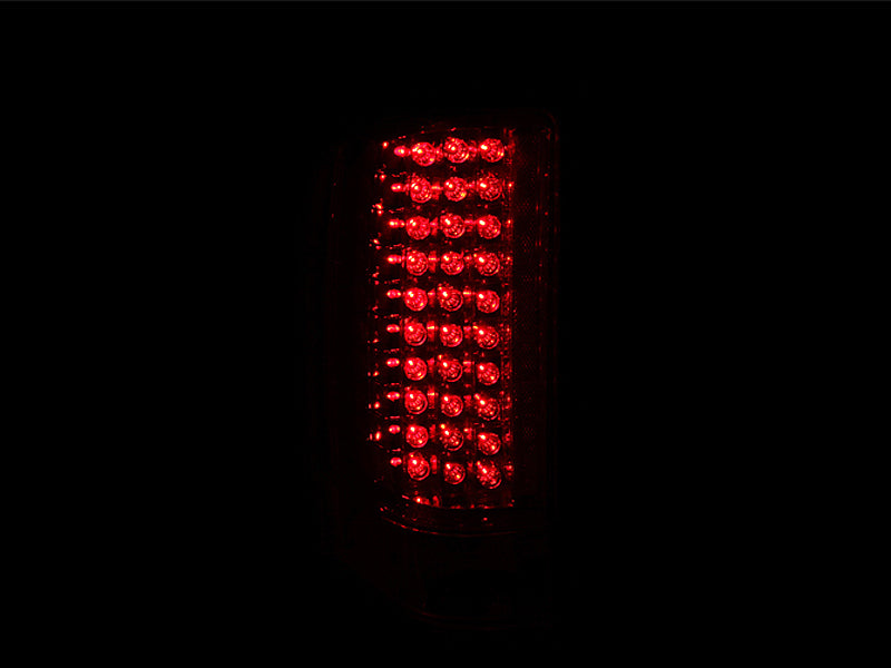 ANZO 2007-2013 Chevrolet Silverado 1500 LED Taillights Smoke - 311159