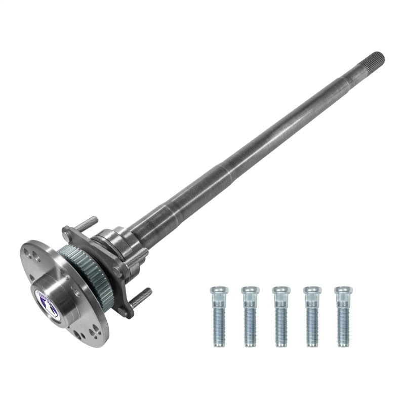 Yukon Gear Right Rear 4340 Chromoly Double Drilled Axle Kit - YA WD44JLRUB-R-K