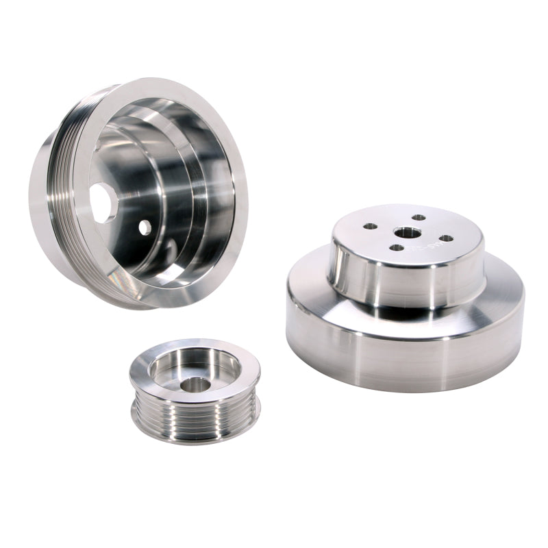 BBK 88-95 GM Truck 4.3 5.0 5.7 Underdrive Pulley Kit - 1603