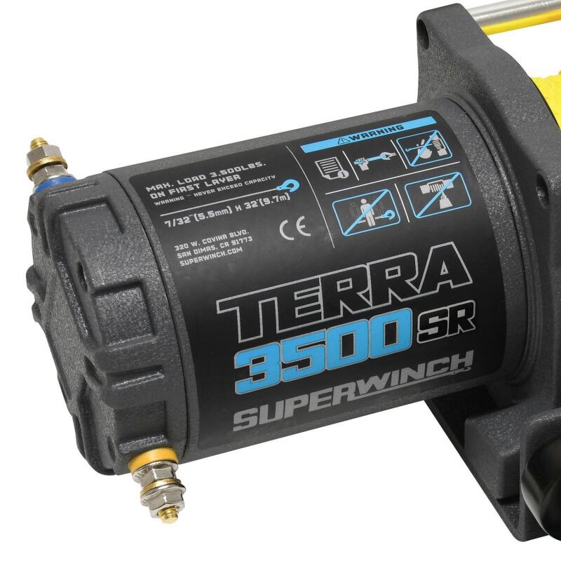 Superwinch 3500 LBS 12V DC 7/32in x 32ft Synthetic Rope - 1135270