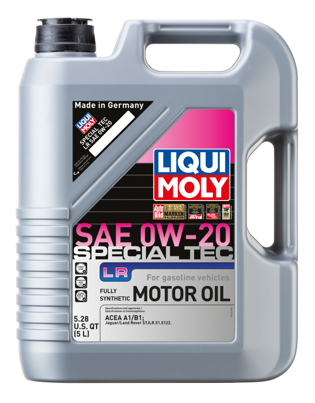 LIQUI MOLY 5L Special Tec LR Motor Oil SAE 0W20 - 20410 - 4/pkg