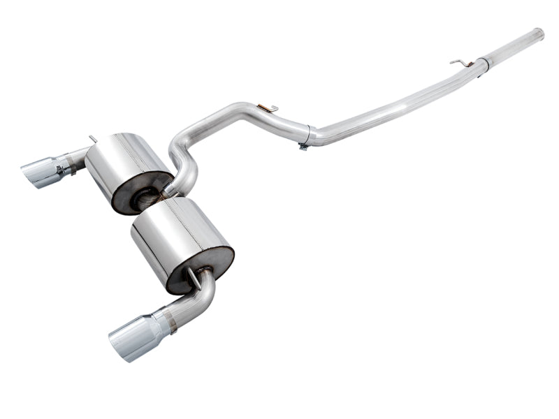 AWE Tuning Ford Focus RS Touring Edition Cat-back Exhaust- Non-Resonated - 3015-32088