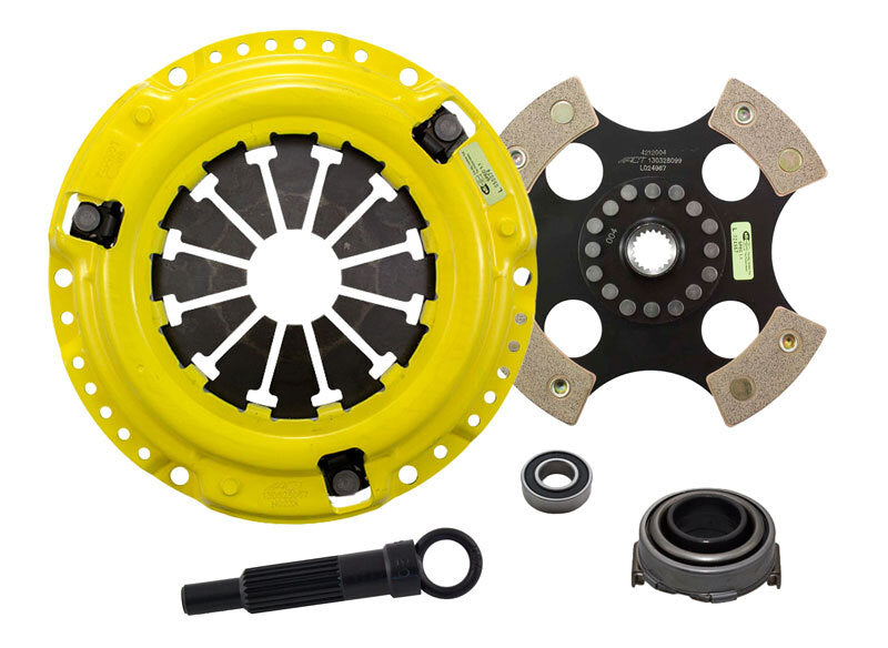 ACT 1992 Honda Civic XT/Race Rigid 4 Pad Clutch Kit - HC5-XTR4