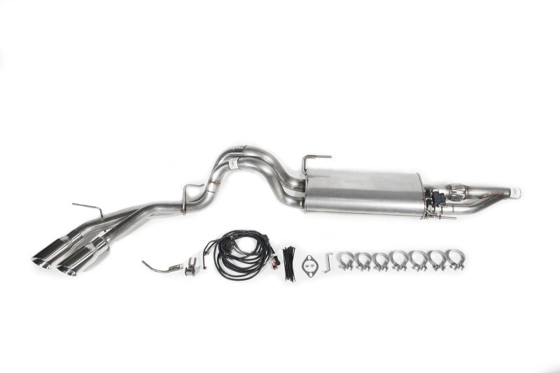 Roush 2015-2020 Ford F-150 2.7L/3.3L/3.5L/5.0L Active Cat-Back Exhaust Kit(Excl. Raptor - 422104