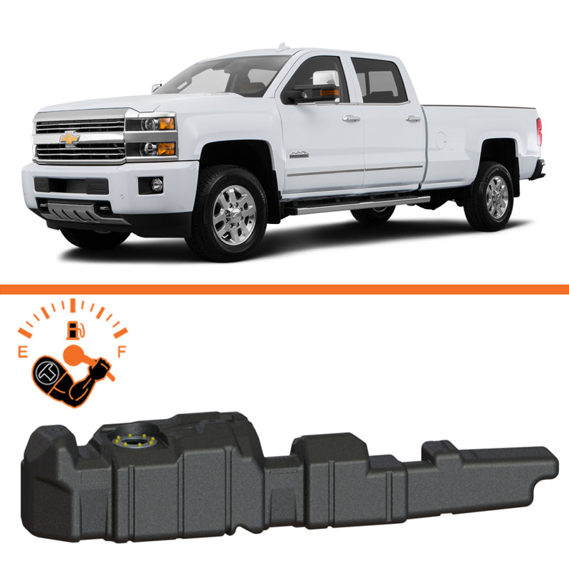 Titan Fuel Tanks 11-16 GM 2500/3500 Duramax Crew/Ext. Cab Long - 7010511