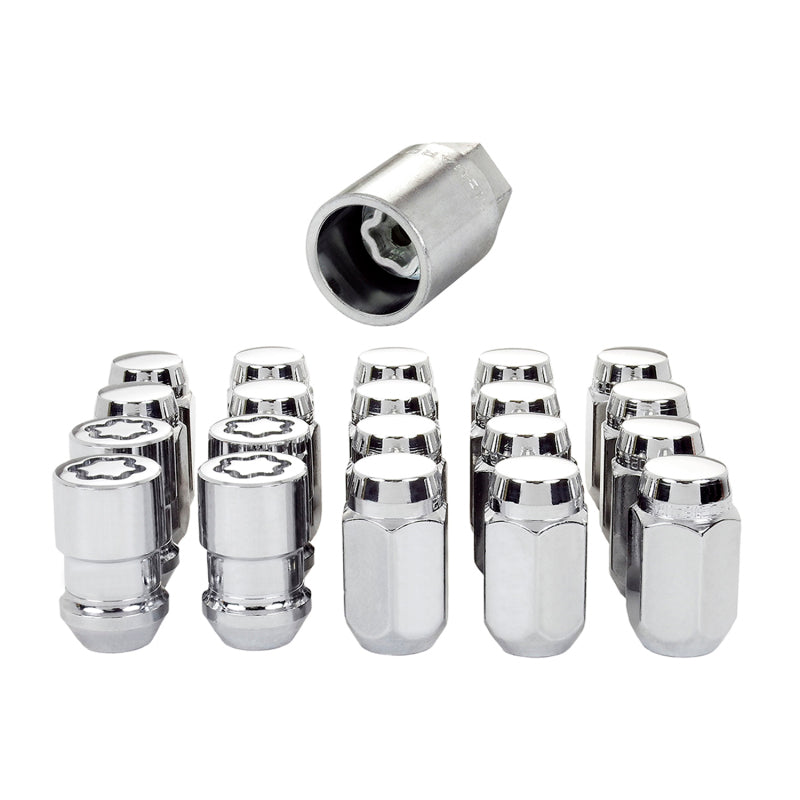 McGard 5 Lug Hex Install Kit (Clamshell) w/Locks (Cone Seat - 84557CN