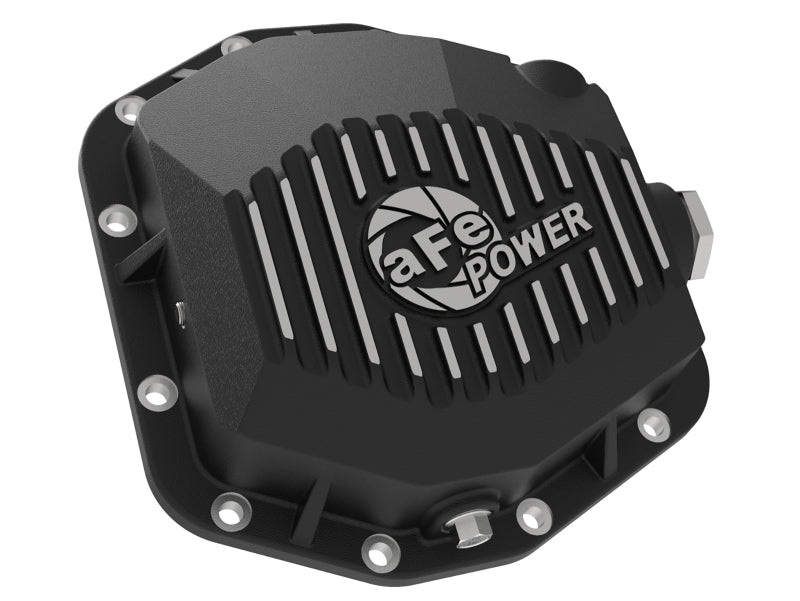 aFe Pro Series Rear Differential Cover Black 2018+ Jeep Wrangler - 46-71000B