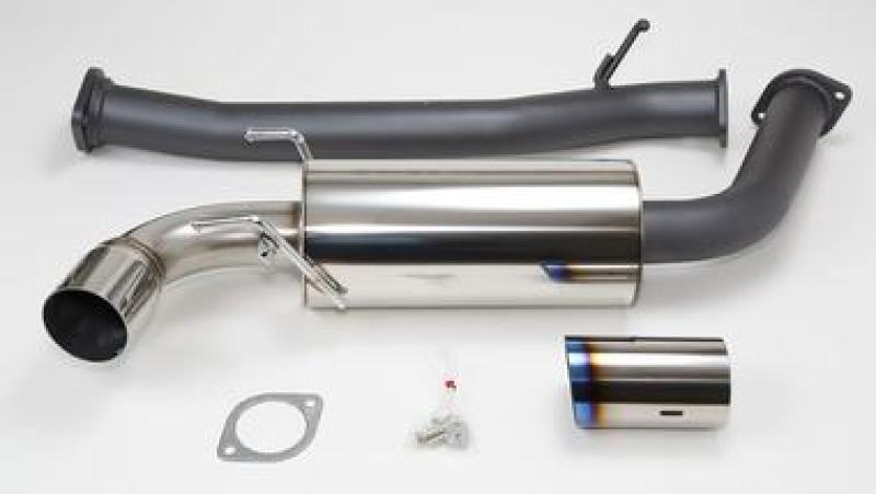 HKS RX8 75mm Single Ti-Tip Hi Power Cat-back Exhaust (SUS304 - 31006-BZ001