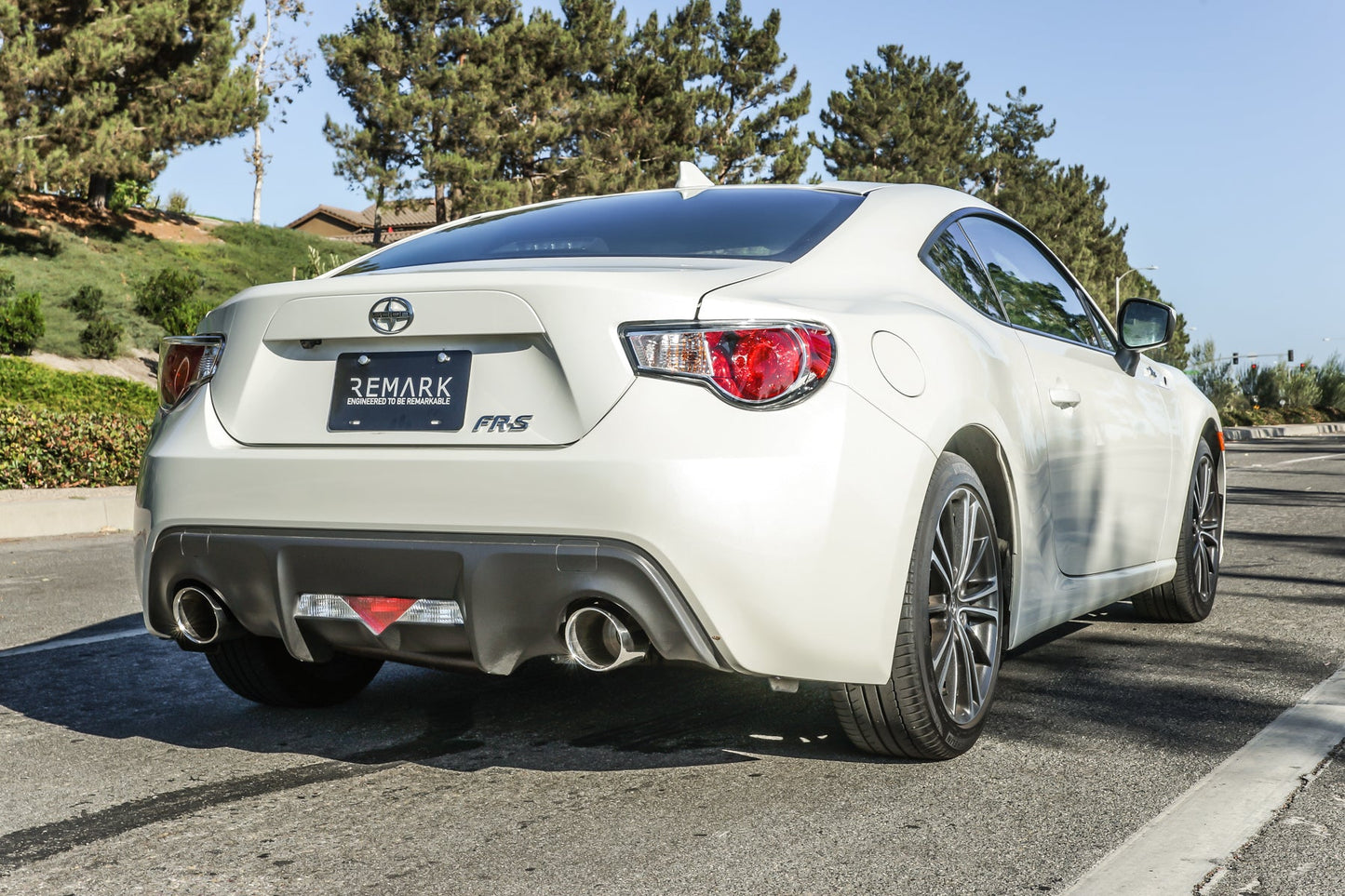 Remark 12-18 Subaru BRZ/Toyota 86 Axle Back Exhaust w/Stainless Steel - RO-TSZN-D