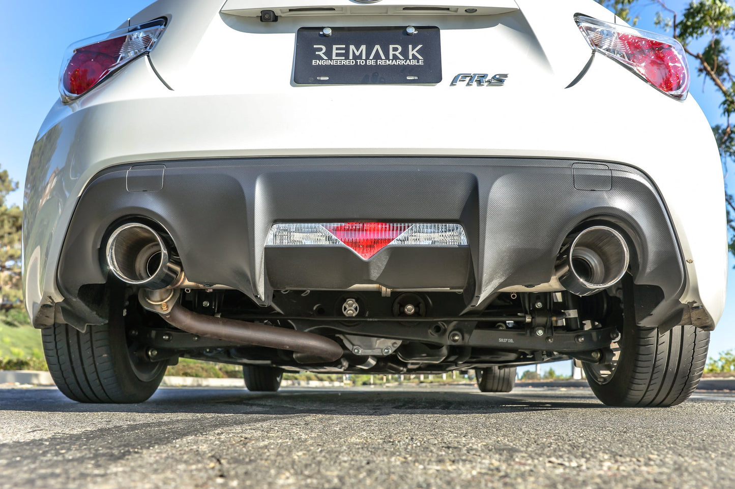 Remark 12-18 Subaru BRZ/Toyota 86 Axle Back Exhaust w/Stainless Steel - RO-TSZN-D