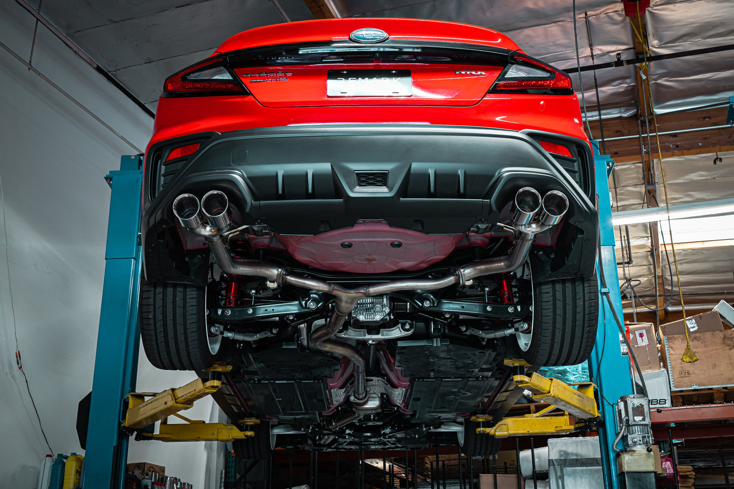 Remark 2022+ Subaru WRX (VB) 3.5in Axleback Exhaust w/ Stainless - RO-TSVB-S