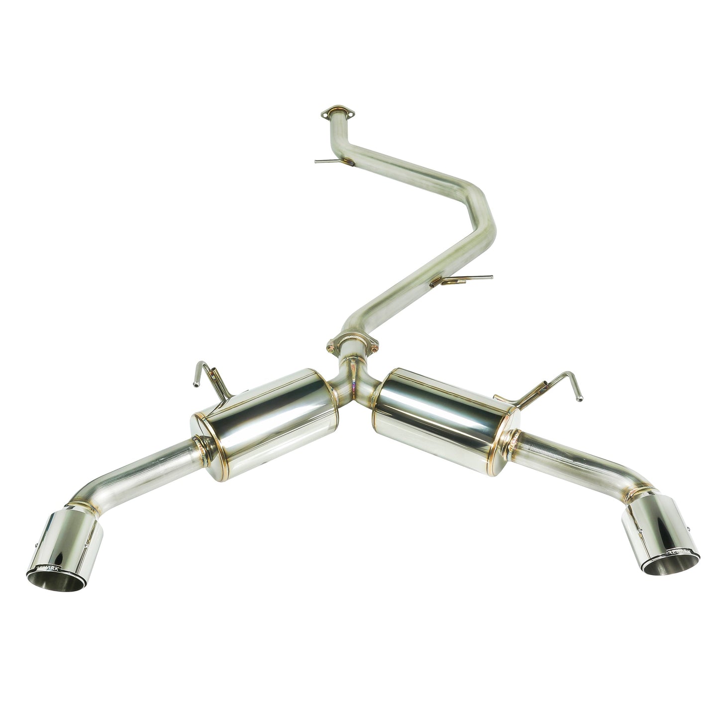 Remark 2018+ Toyota C-HR Cat-Back Remark Exhaust w/Stainless Steel Tip - RK-C2063T-02