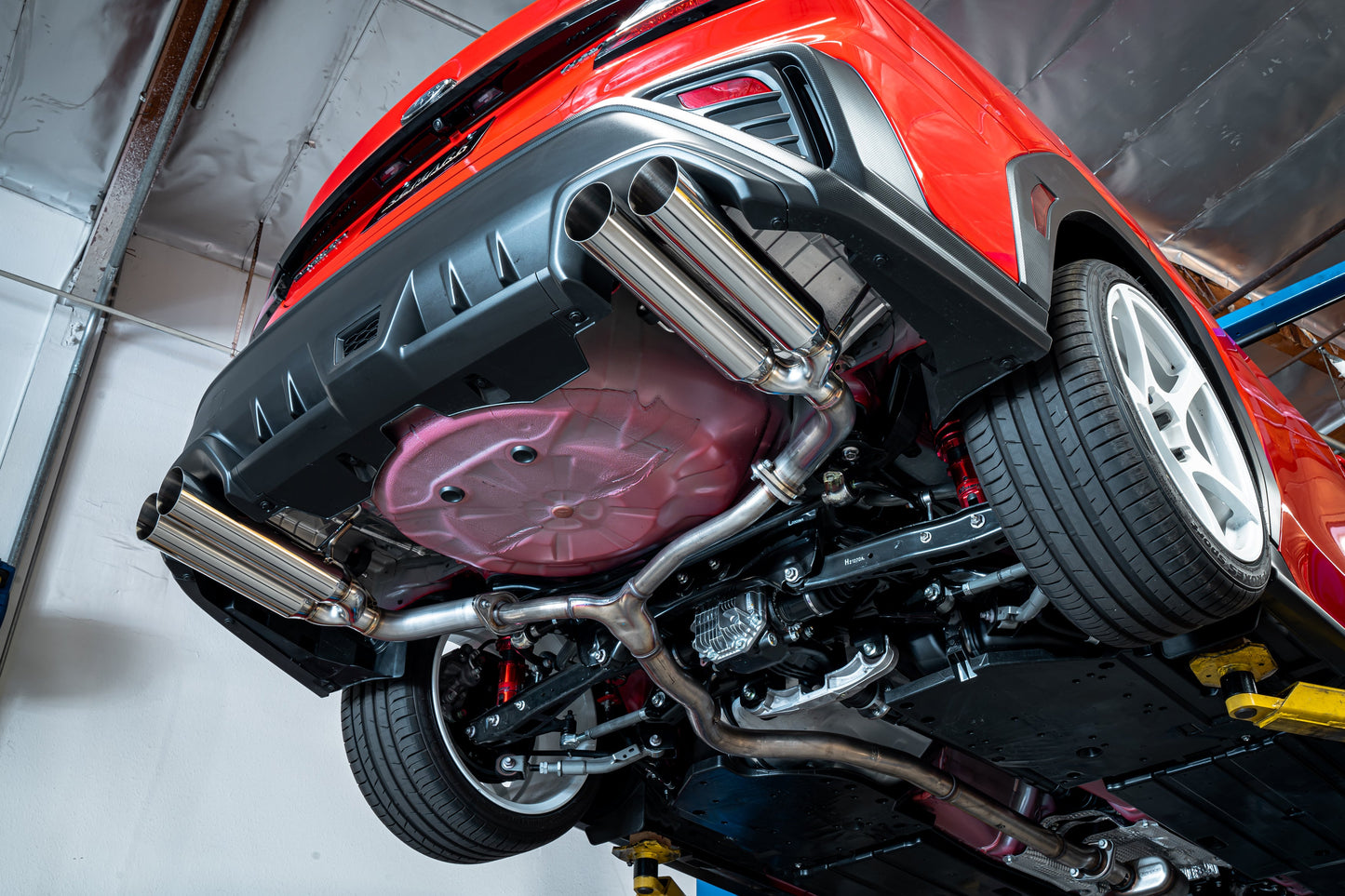 Remark 2022+ Subaru WRX BOSO Edition Axle Back Exhaust w/ - RO-TBVB-SL