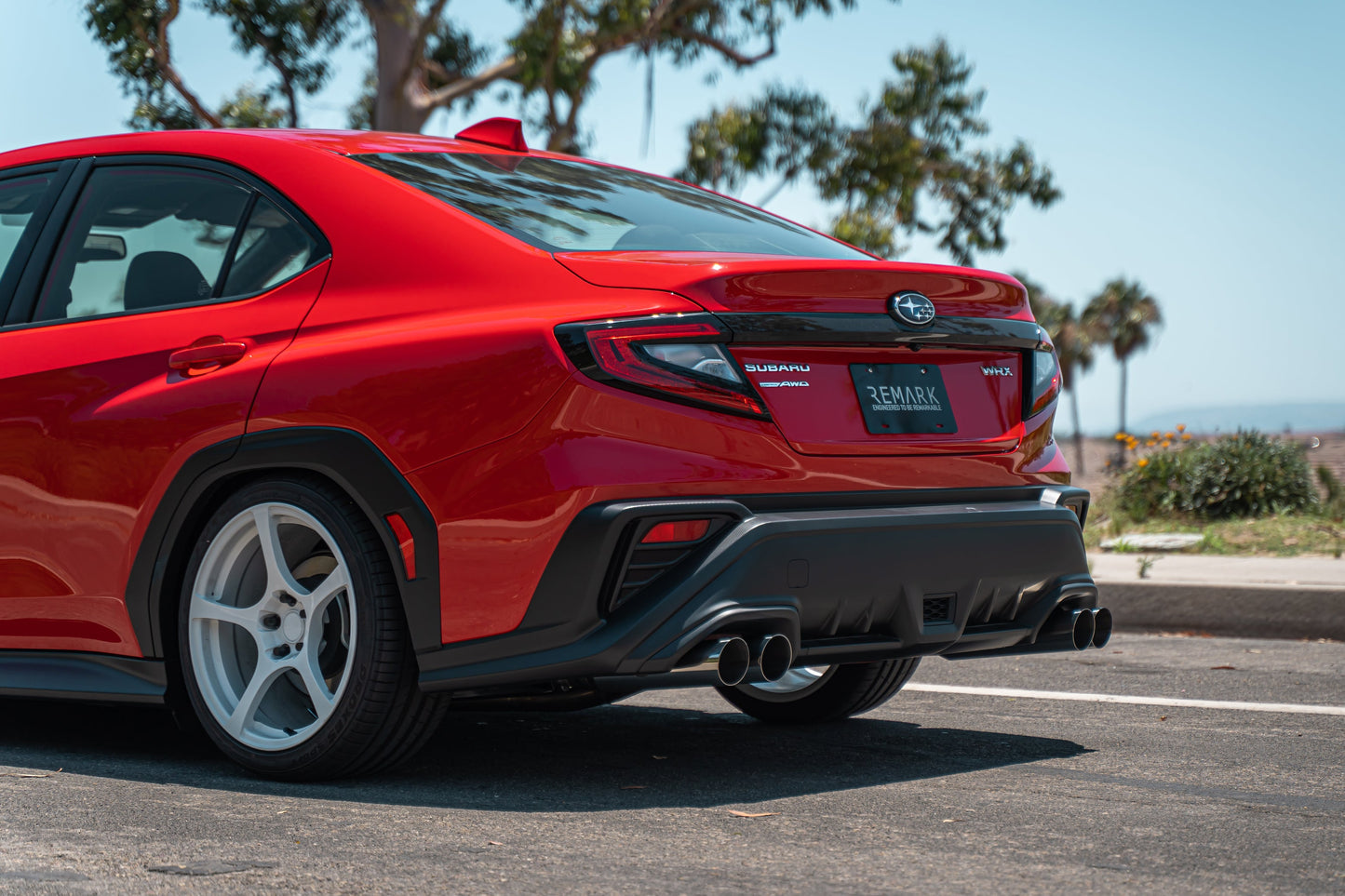 Remark 2022+ Subaru WRX BOSO Edition Axle Back Exhaust w/ - RO-TBVB-SL