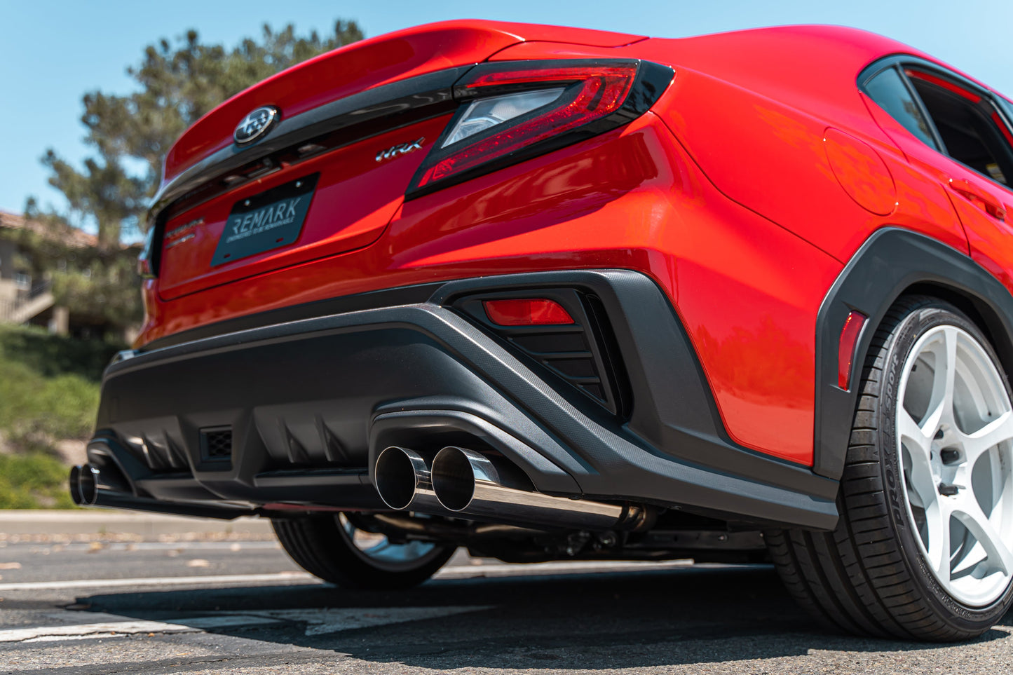 Remark 2022+ Subaru WRX BOSO Edition Axle Back Exhaust w/ - RO-TBVB-SL