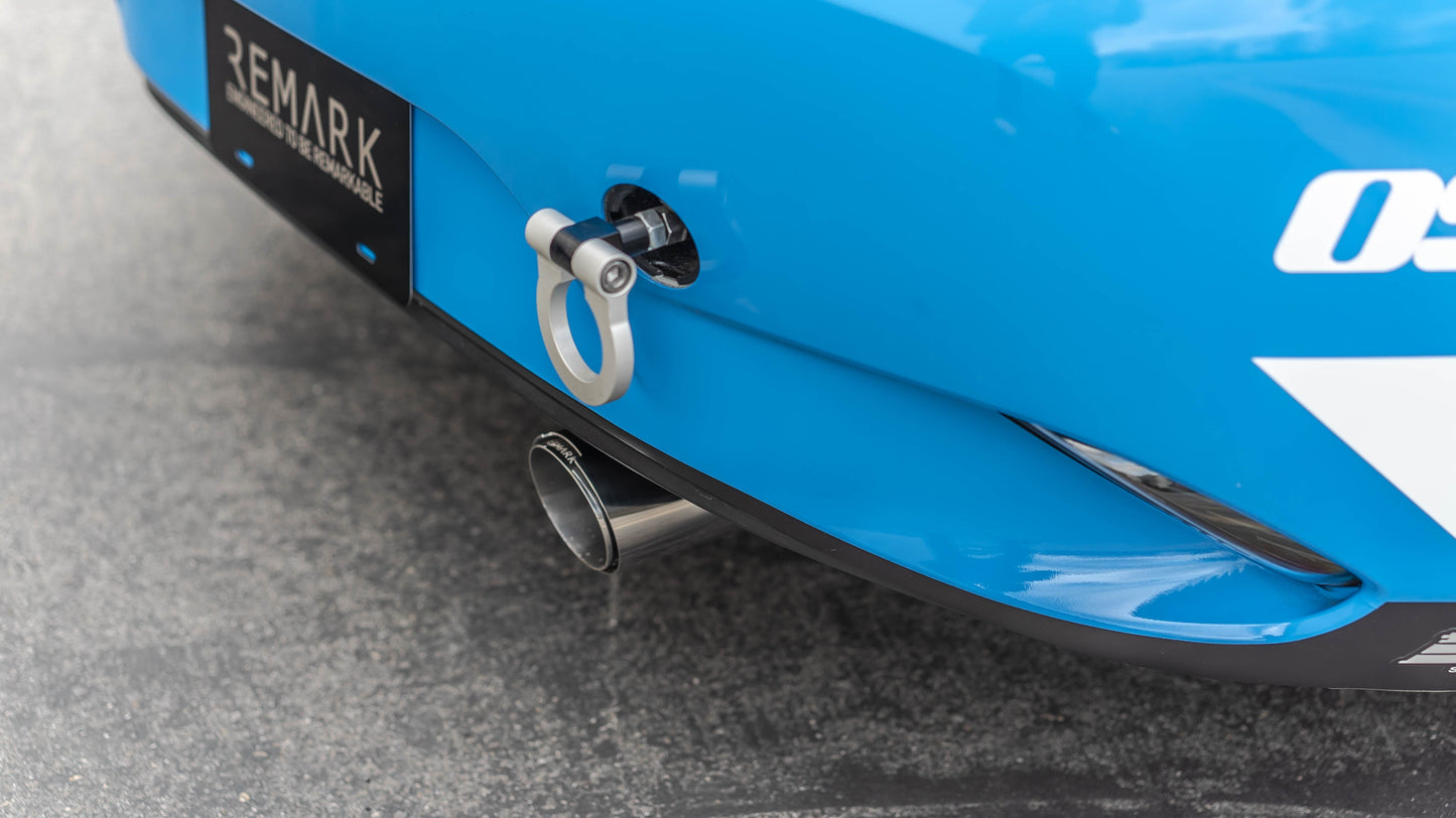 Remark 2015+ Mazda MX-5 ND (A/T) Cat-Back Exhaust w/Stainless Steel - RK-C1063Z-01A