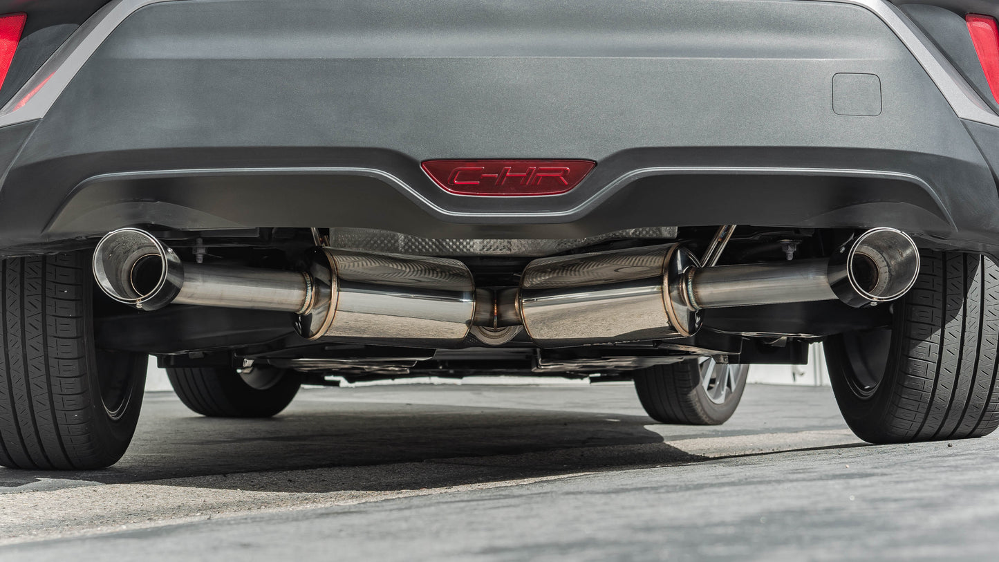 Remark 2018+ Toyota C-HR Cat-Back Remark Exhaust w/Stainless Steel Tip - RK-C2063T-02