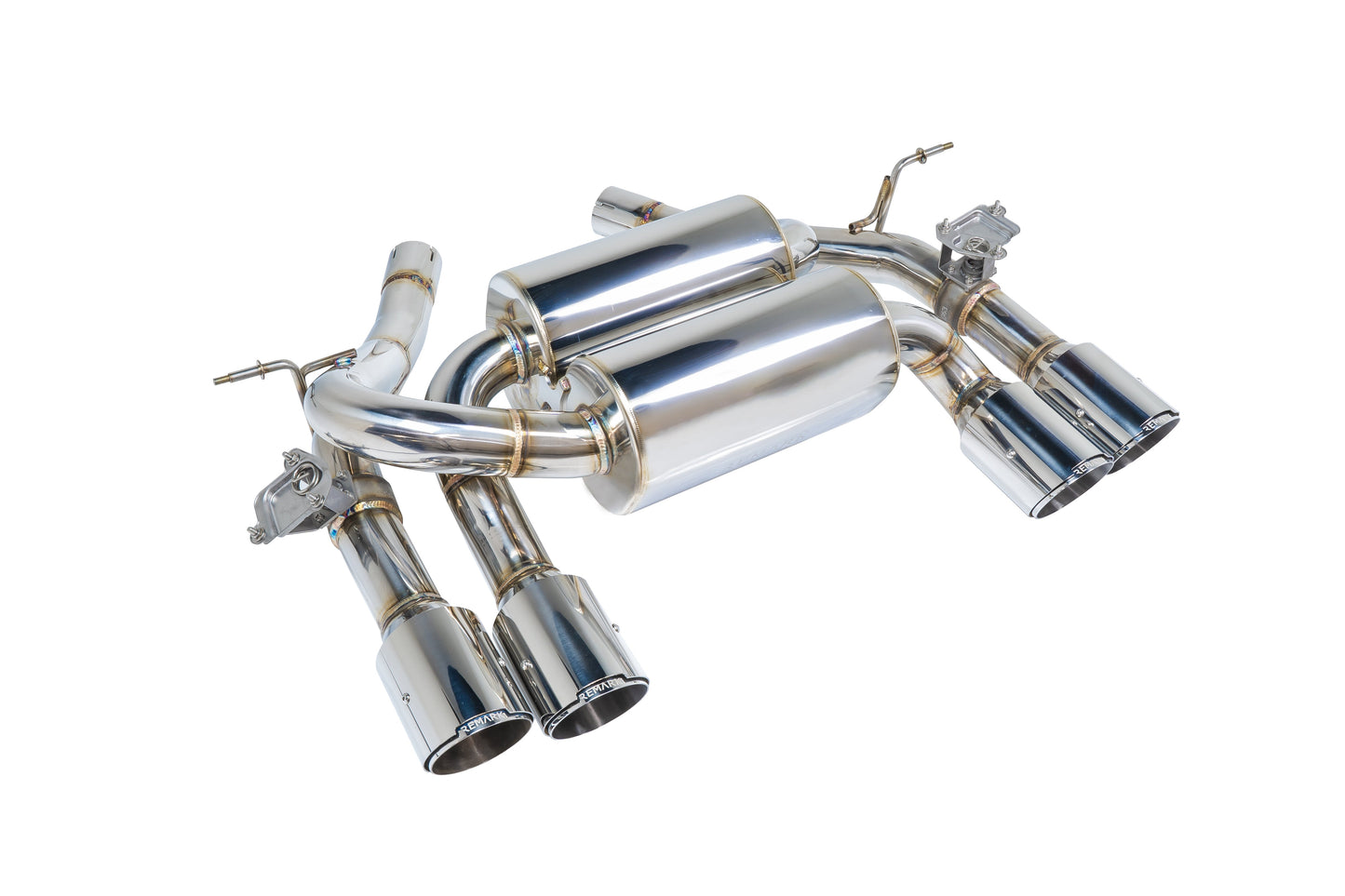 Remark BMW M3 (F80) / M4 (F82/F83) Axle Back Exhaust - RK-C4063B-01AC