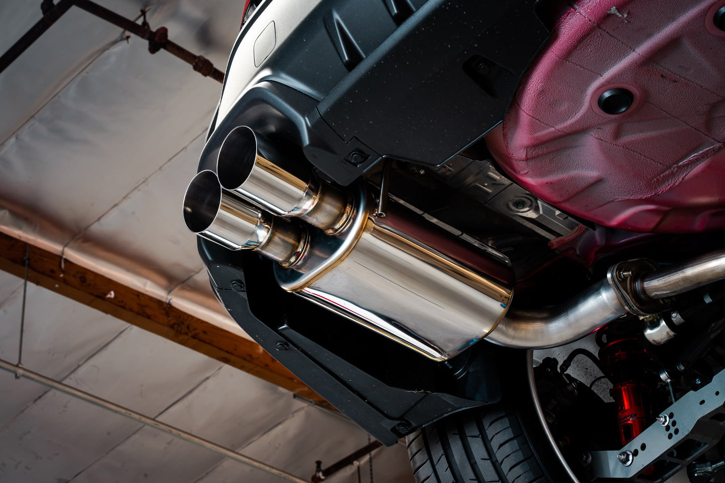 Remark 2022+ Subaru WRX VB Axle Back Exhaust w/Stainless Steel - RO-TSVB-SM