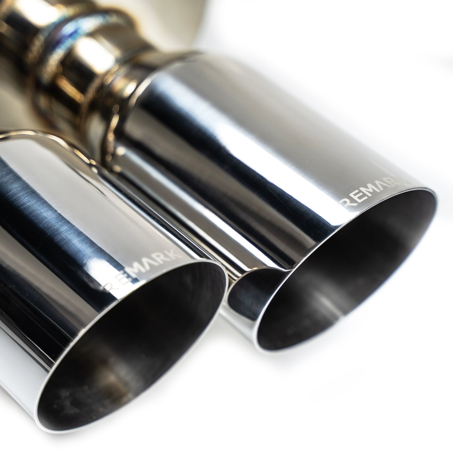 Remark 2015+ Subaru WRX/STi 4in Quad Cat-Back Exhaust Stainless Single - RK-C4076S-01C