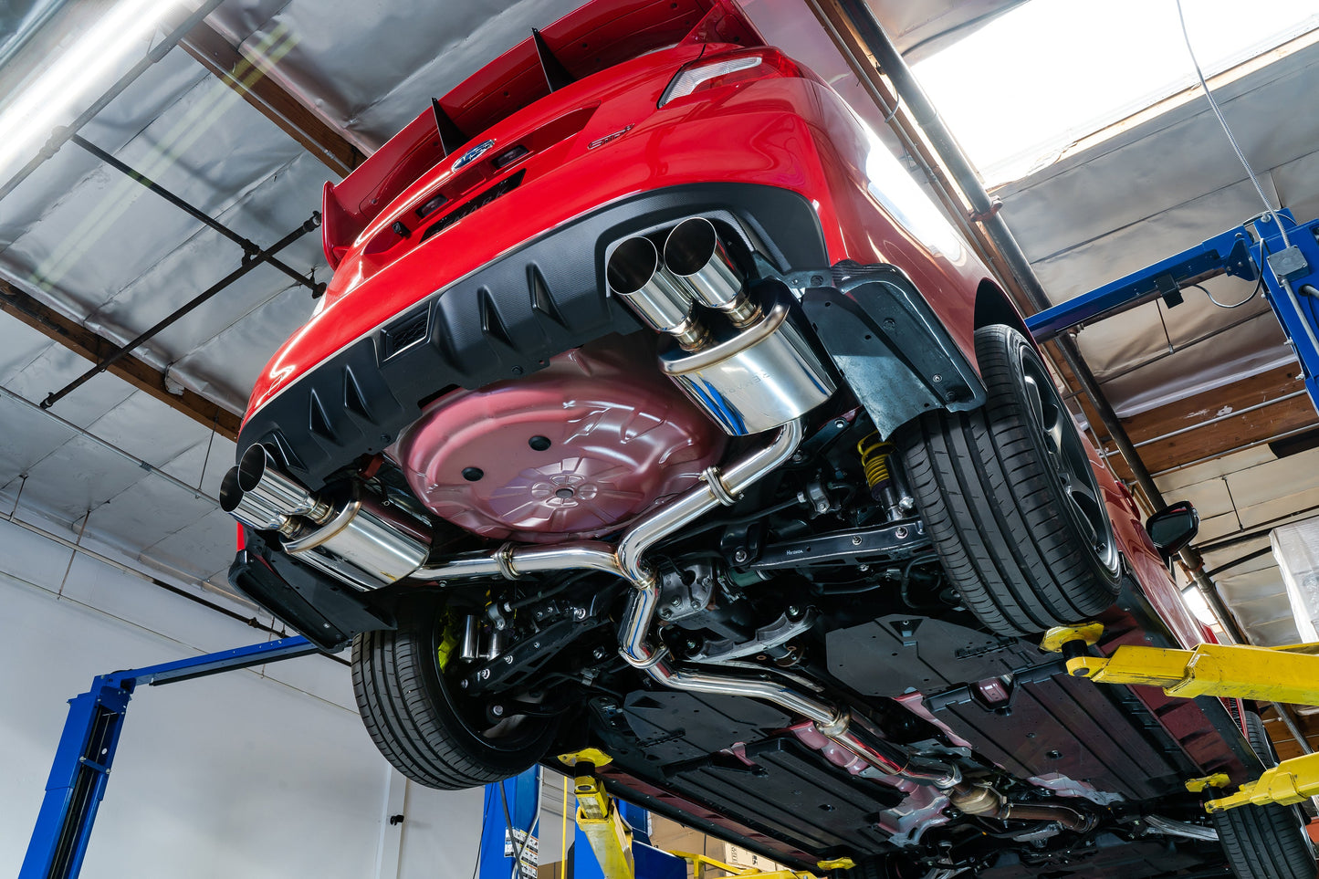 Remark 2015+ Subaru WRX/STi 4in Quad Cat-Back Exhaust Stainless Single - RK-C4076S-01C