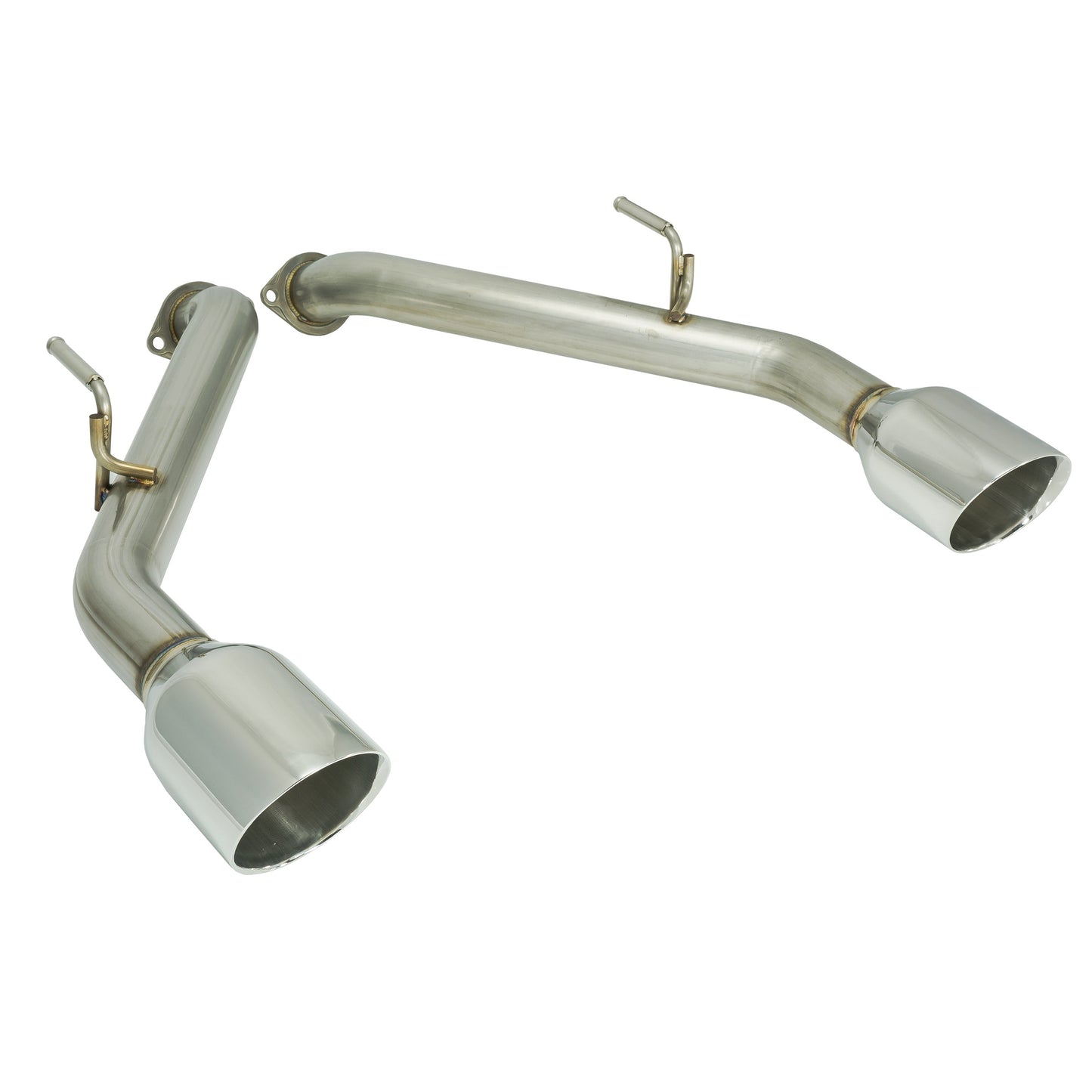 Remark 2014+ Infiniti Q50 Axle Back Exhaust w/Stainless Steel Single - RO-TSQ5-S