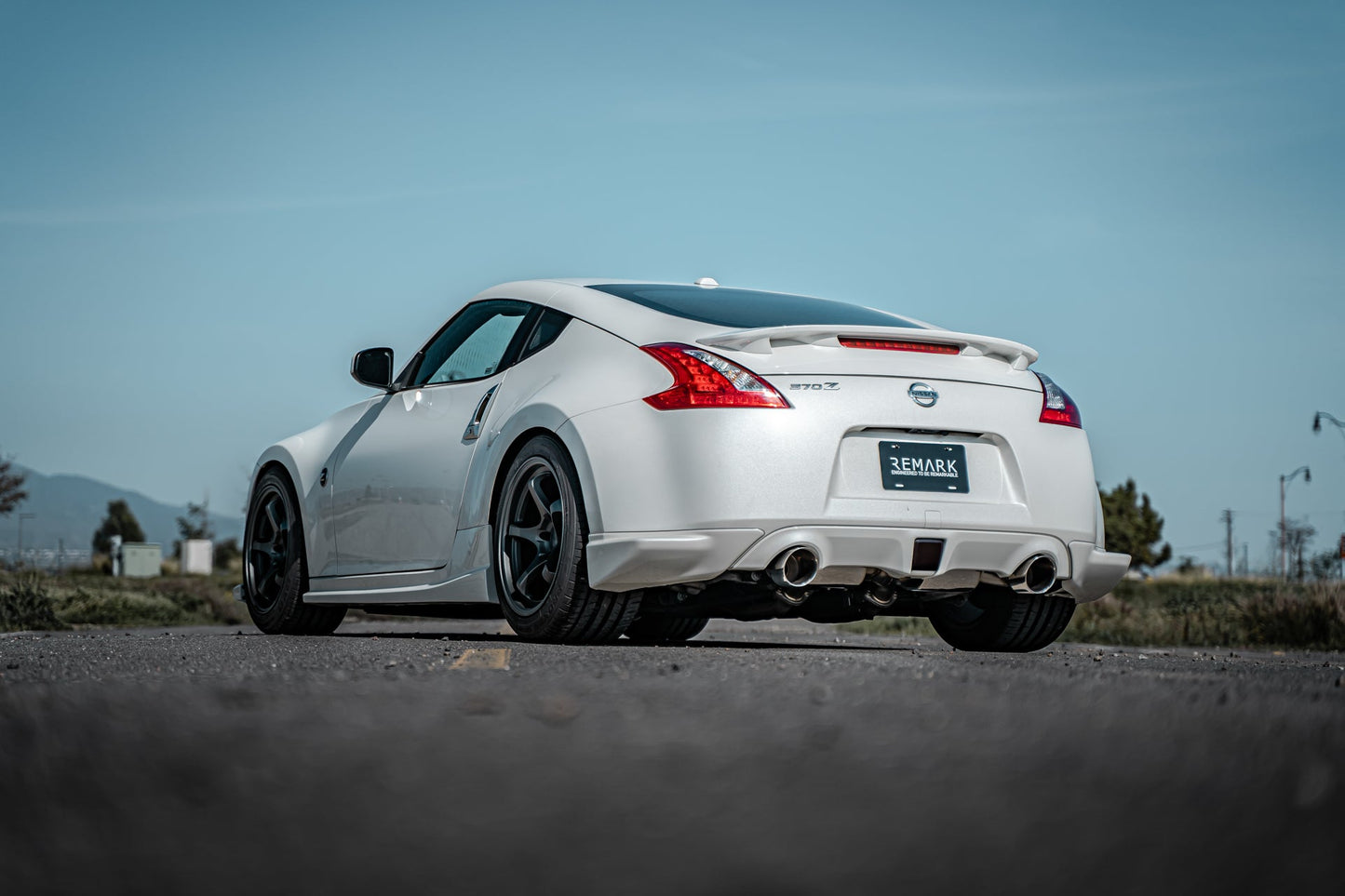 Remark Nissan 370Z (Z34) V2 Axle Back Exhaust w/Stainless Steel - RK-A2063N-01