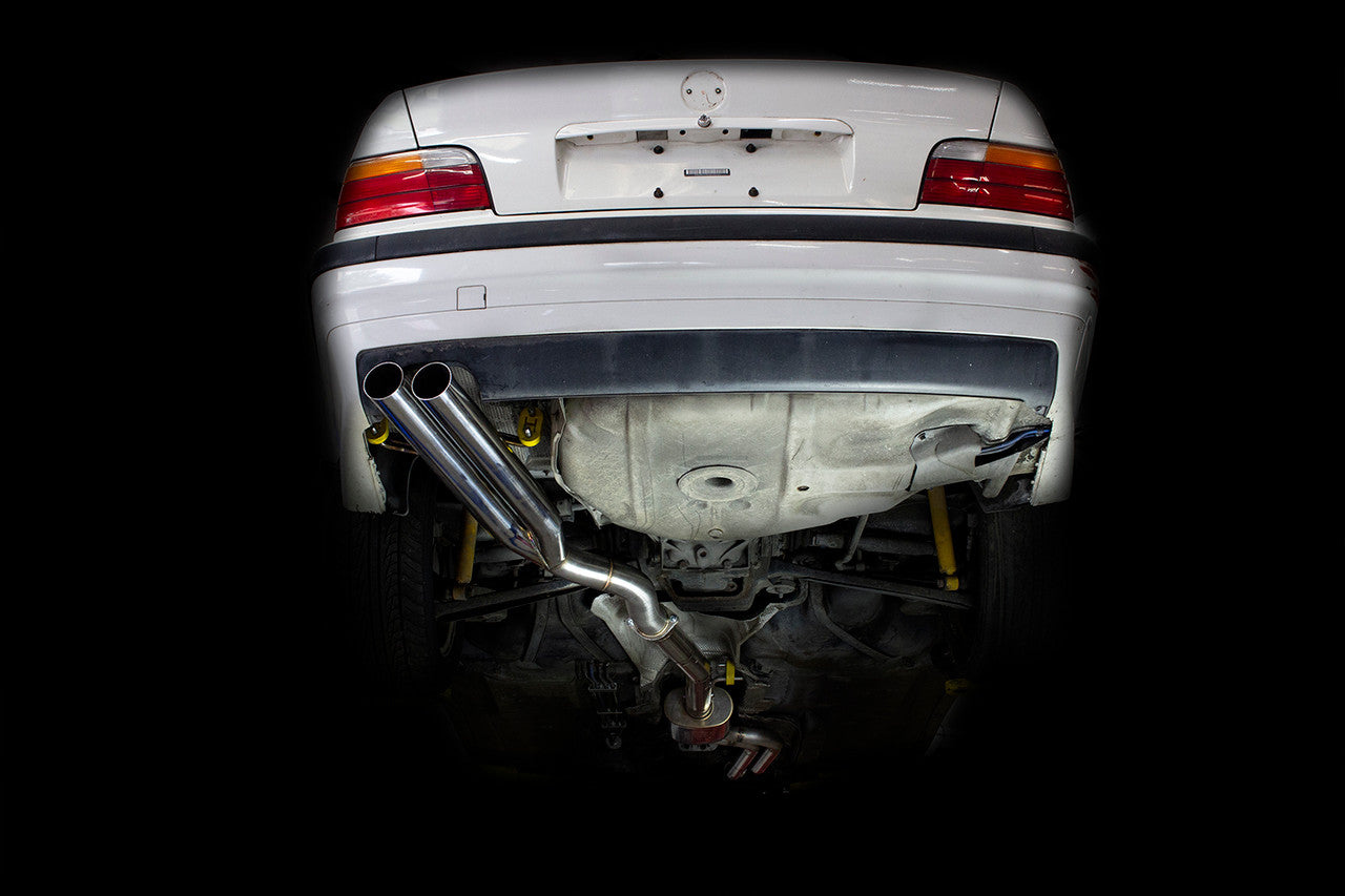 ISR Performance Series II - EP Dual Rear Section Only - BMW - IS-S2RO-EPD-E36