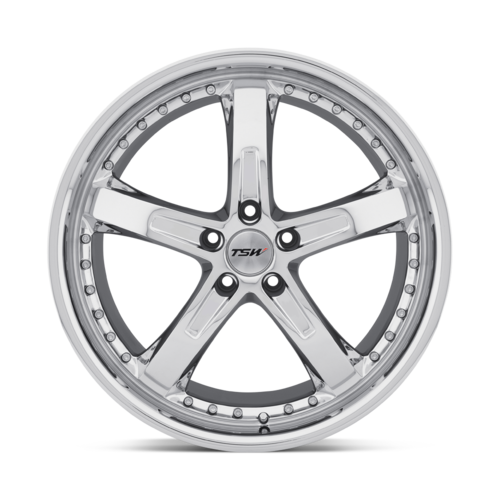 TSW Jarama Wheel, 18x9.5 +40 Offset 5x114.3, Chrome - 1895JAR405114C76