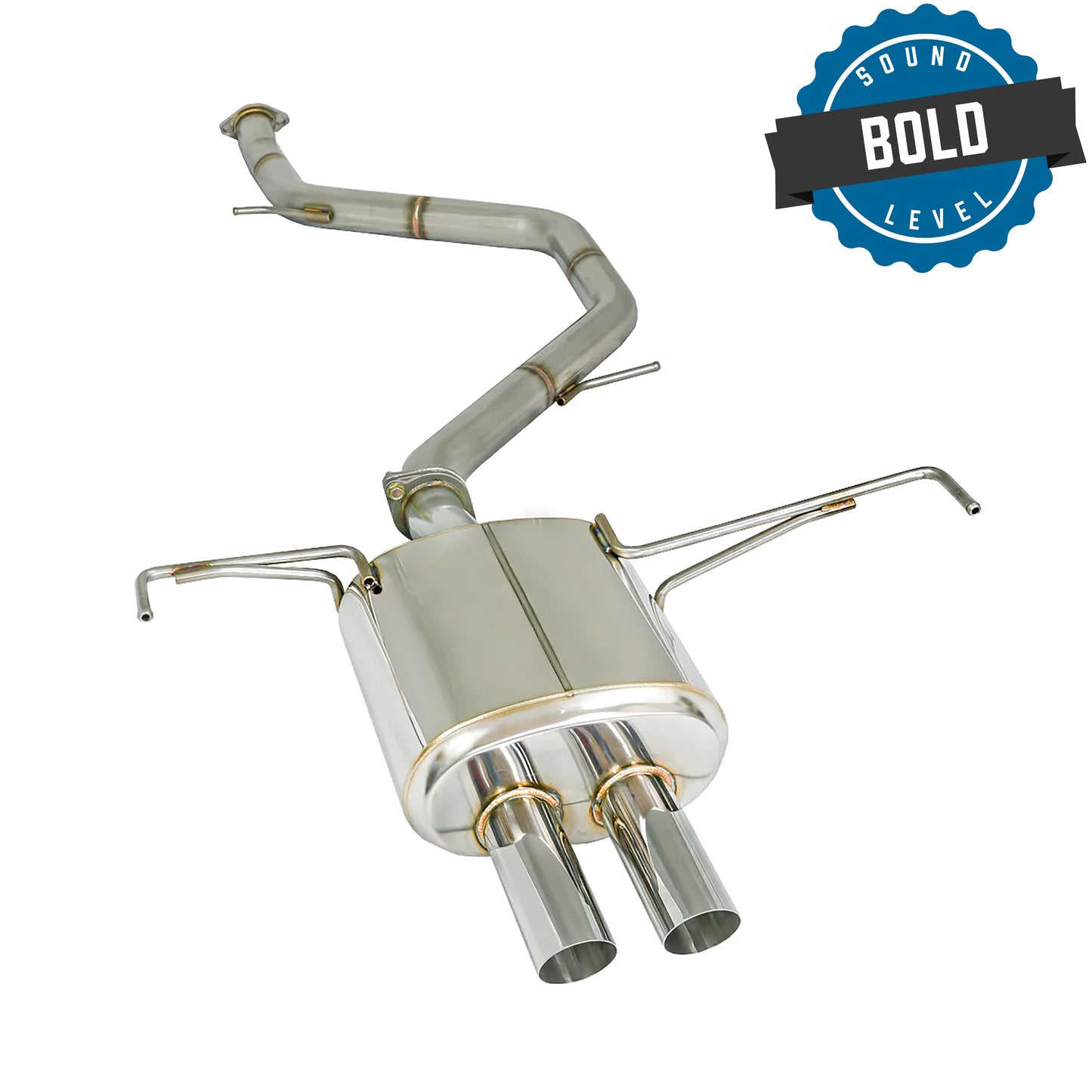 Remark 2019+ Toyota Corolla Hatchback Cat-Back Remark Exhaust w/Stainless Polished - RK-C1063T-01