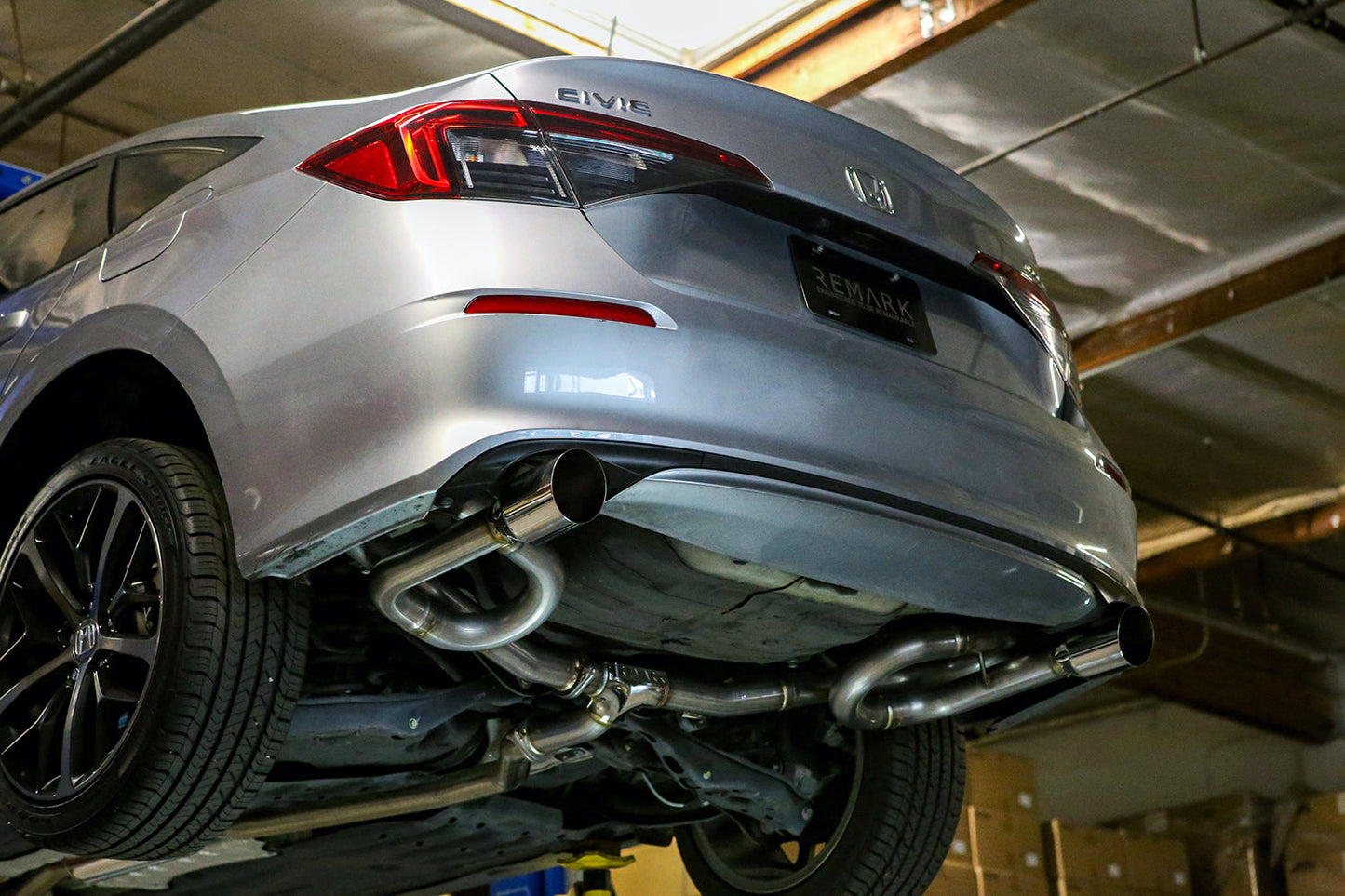 Remark 2022+ Honda Civic Sport Sedan (FE2) Catback Exhaust - - RK-C2063H-11