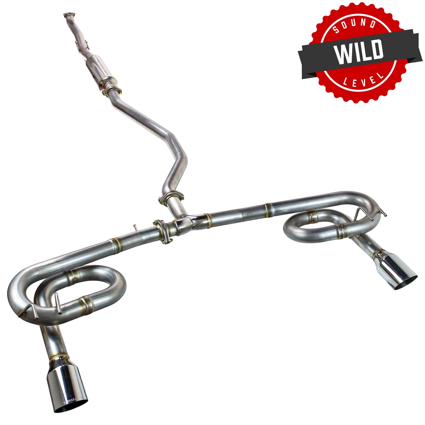 Remark 2022+ Honda Civic Sport Sedan (FE2) Catback Exhaust - - RK-C2063H-11