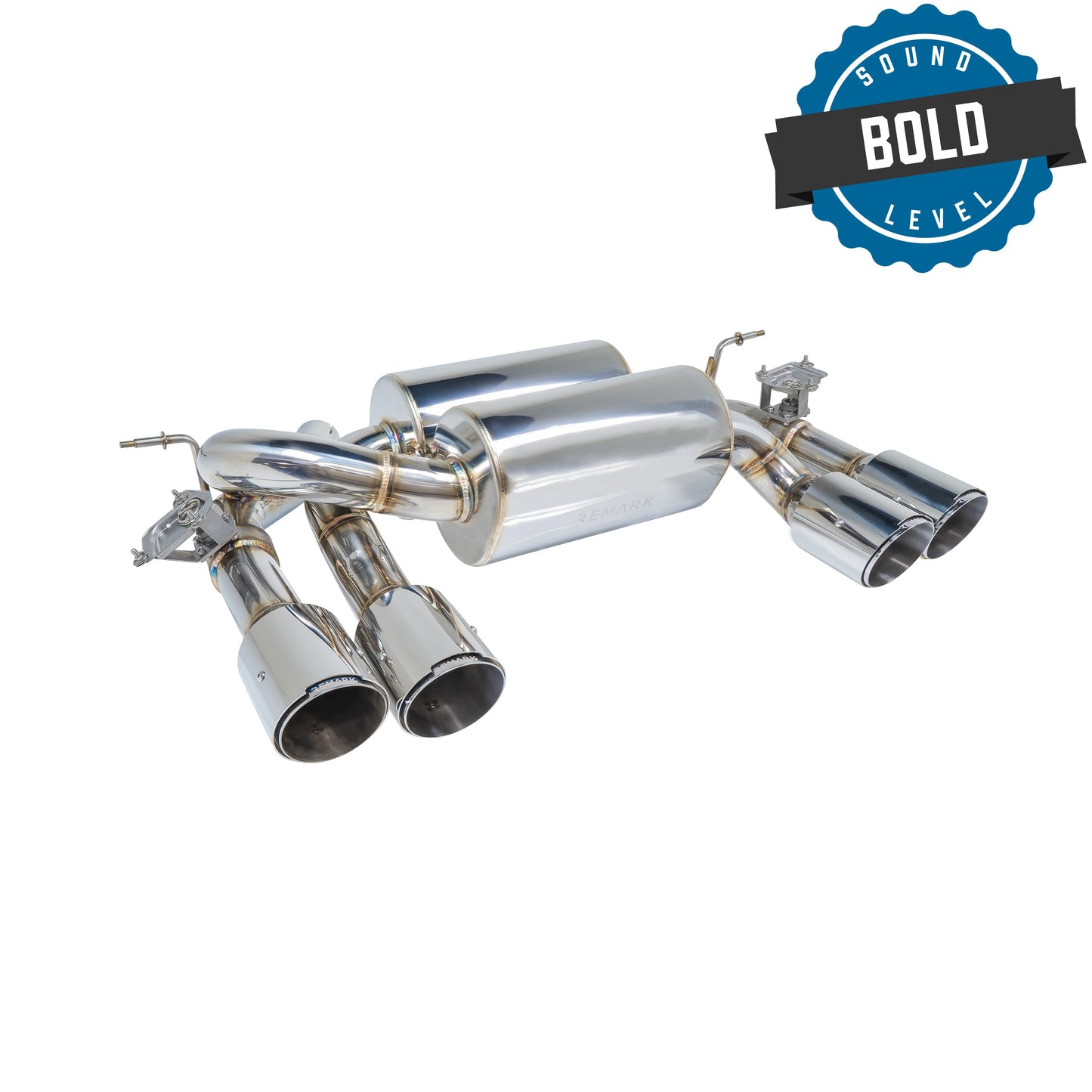 Remark BMW M3 (F80) / M4 (F82/F83) Axle Back Exhaust - RK-C4063B-01AC