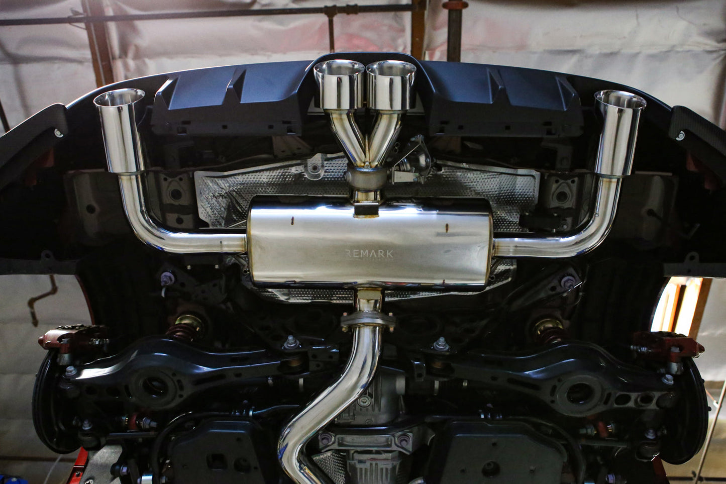 Remark 2023+ Toyota GR Corolla Elite Spec Quad Tip Catback - RK-C4076T-05